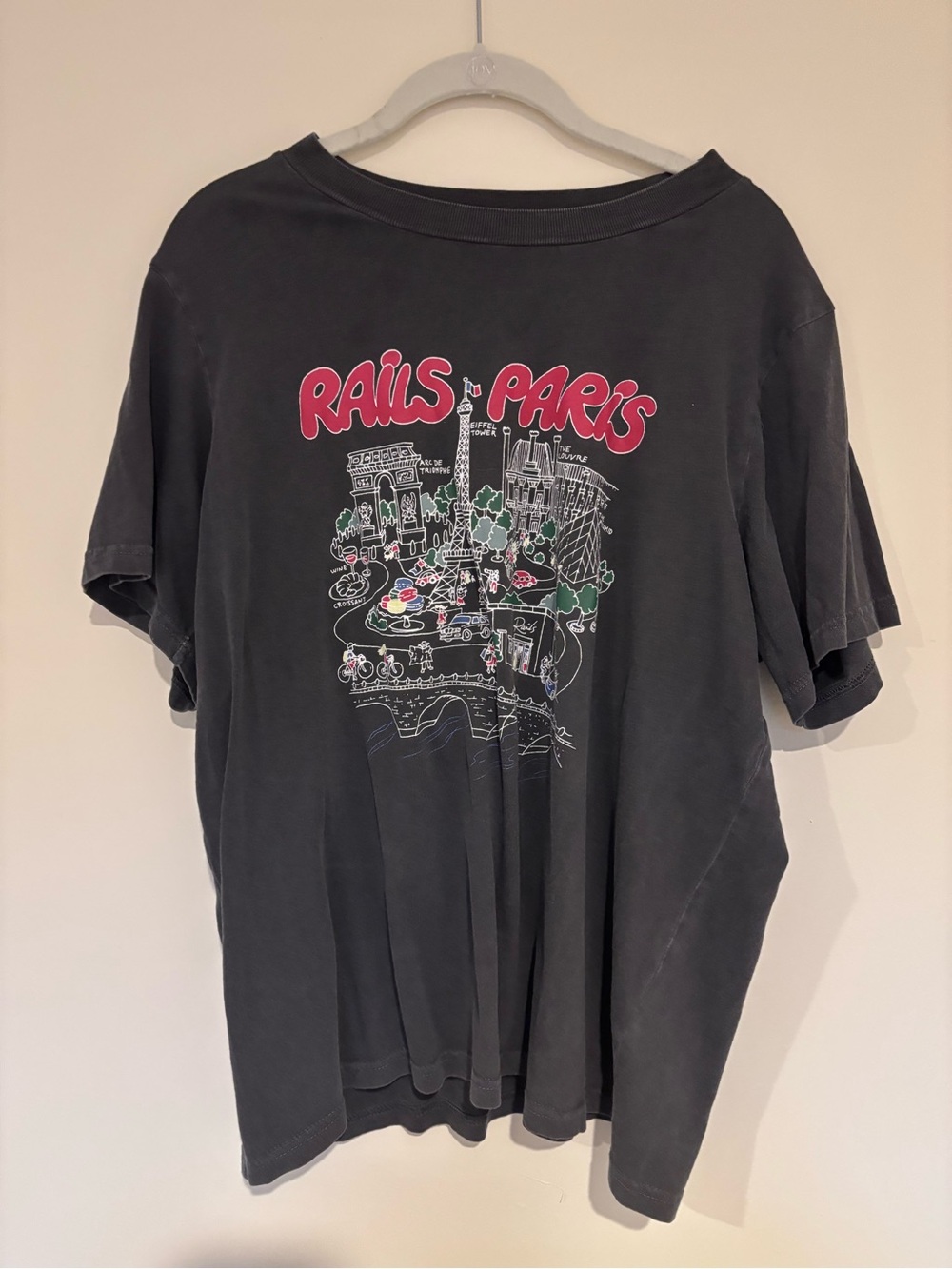 Rails - Boyfriend T-Shirt Paris Graphic Tee